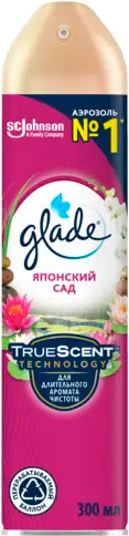 Изображение товара Освежитель воздуха Glade Японский сад (300мл)