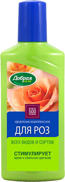 Изображение товара Удобрение Добрая сила Для роз и пионов DS21010201 (250мл)