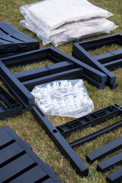 Изображение товара Комплект садовой мебели Ipae Progarden Java Set / JAV04CCA (антрацит)