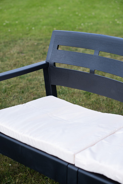 Изображение товара Комплект садовой мебели Ipae Progarden Java Set / JAV04CCA (антрацит)