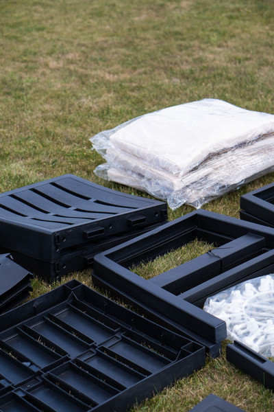 Изображение товара Комплект садовой мебели Ipae Progarden Java Set / JAV04CCA (антрацит)