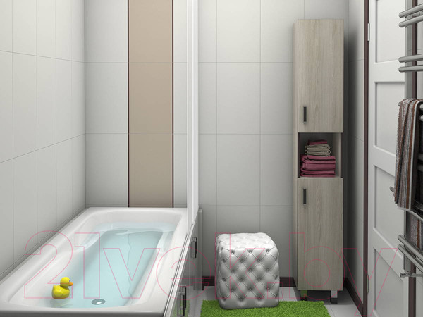 Изображение товара Шкаф-пенал для ванной Какса-А Сантана / 460050