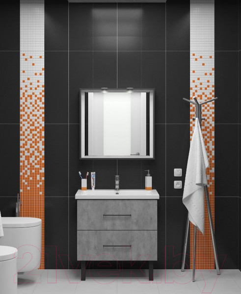 Изображение товара Зеркало Какса-А Verona 60 / 463080 (с полкой)