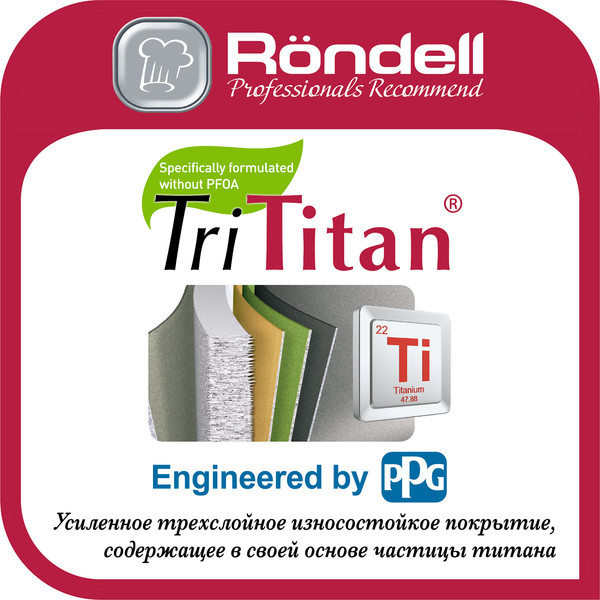 Изображение товара Сковорода Rondell Escurion Grey RDA-1400