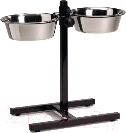 Изображение товара Набор мисок для животных Beeztees 653562 (2шт, черный)