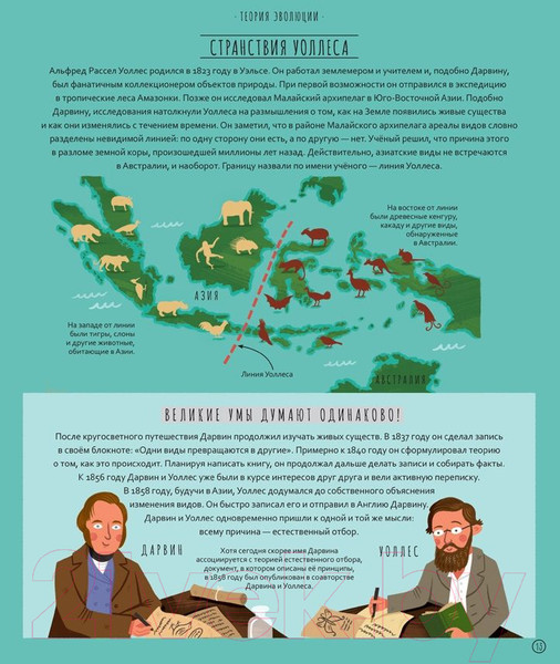 Изображение товара Энциклопедия Мозаика-Синтез Чудеса эволюции. Путешествие во времени (Клейбурн А.)