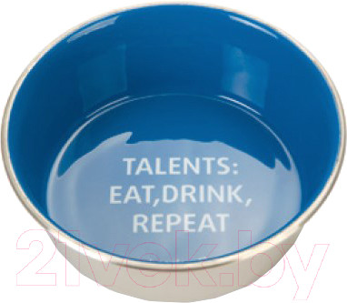 Изображение товара Миска для животных Beeztees Talents / 653946 (синий)