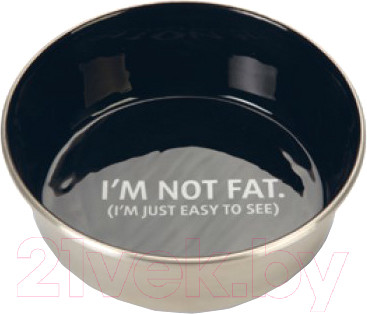 Изображение товара Миска для животных Beeztees Not Fat / 653955 (черный)