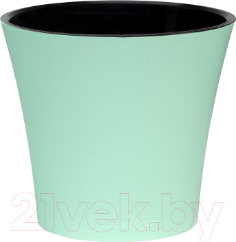 Изображение товара Кашпо Santino Arte / АРТ 3.5 М-Ч (мятный/черный)