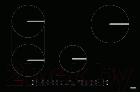 Изображение товара Индукционная варочная панель Franke FSM 804 I B BK (108.0606.110)