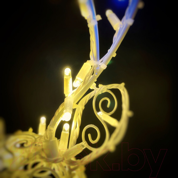 Изображение товара Светодиодная фигура 3D Decowelder Ажур Олень 1.5м 220В (теплый белый)