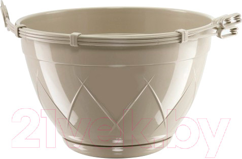 Изображение товара Кашпо Santino Лилия подвесная / ПВЛ 4 ПЕ (песочный)