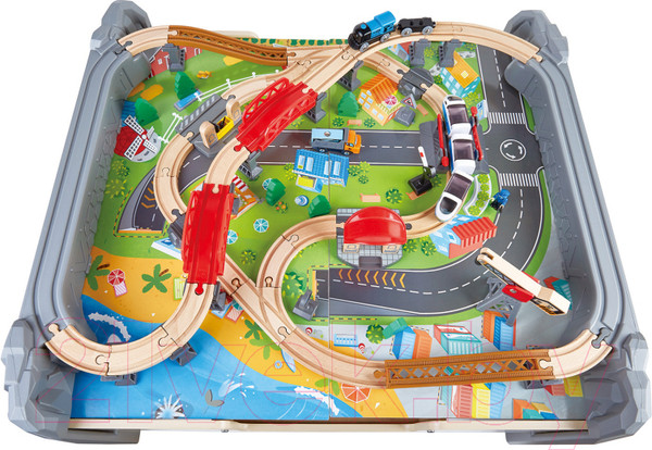 Изображение товара Развивающий игровой стол Hape Сортировочный центр / E3766-HP