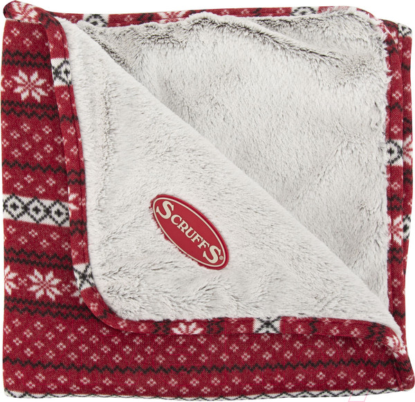 Изображение товара Подстилка для животных Scruffs С игрушкой / 939342 (белый/красный)