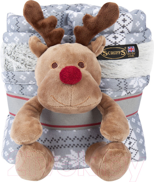 Изображение товара Подстилка для животных Scruffs С игрушкой / 660702 (белый/серый)