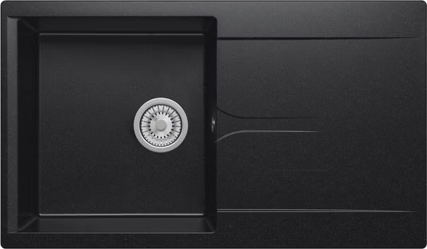 Изображение товара Мойка кухонная Polygran Gals-860 (черный)