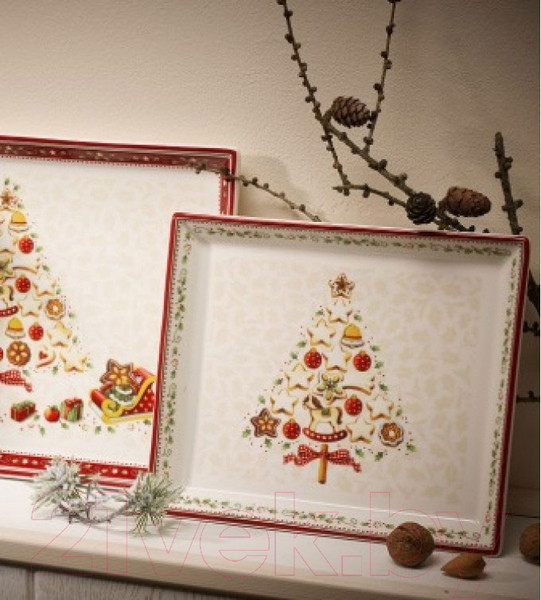 Изображение товара Блюдо для торта Villeroy & Boch Winter Bakery Delight / 14-8612-2856