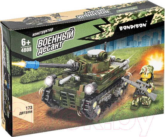Изображение товара Конструктор Bondibon Военный десант / ВВ4808