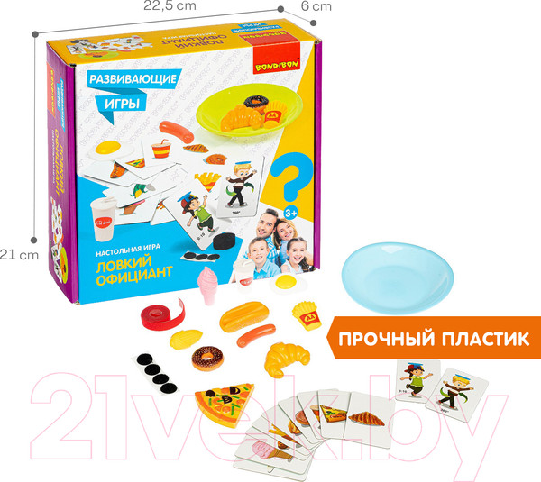 Изображение товара Развивающая игра Bondibon Ловкий официант / ВВ4514