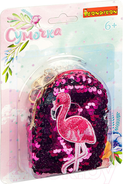 Изображение товара Детская сумка Bondibon Сумочка Фламинго / ВВ4917