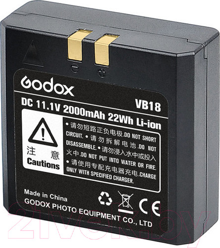 Изображение товара Аккумулятор для вспышки студийной Godox VB18 / 26382