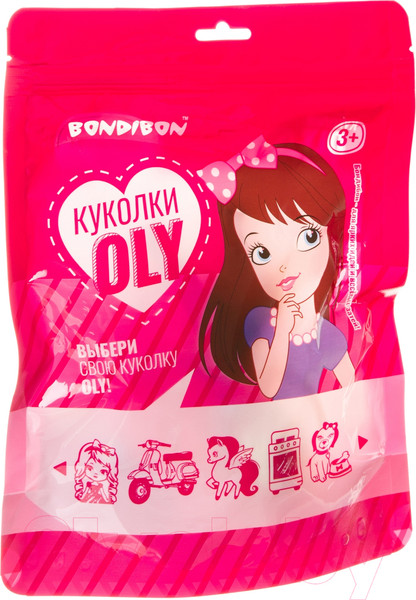Изображение товара Кукла с аксессуарами Bondibon OLY с пони / ВВ3992