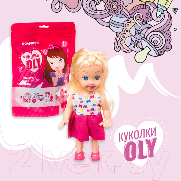 Изображение товара Кукла с аксессуарами Bondibon OLY с пони / ВВ3992