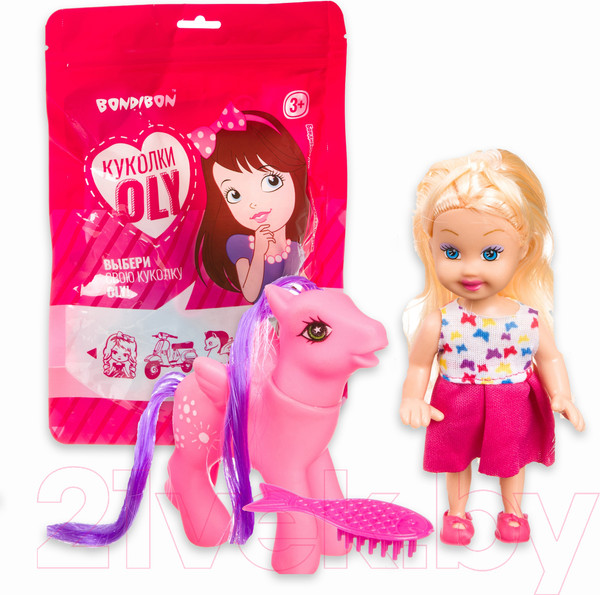 Изображение товара Кукла с аксессуарами Bondibon OLY с пони / ВВ3992