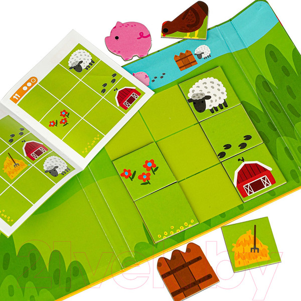 Изображение товара Развивающая игра Bondibon Малыши думают. Мозаика на логику / ВВ4560