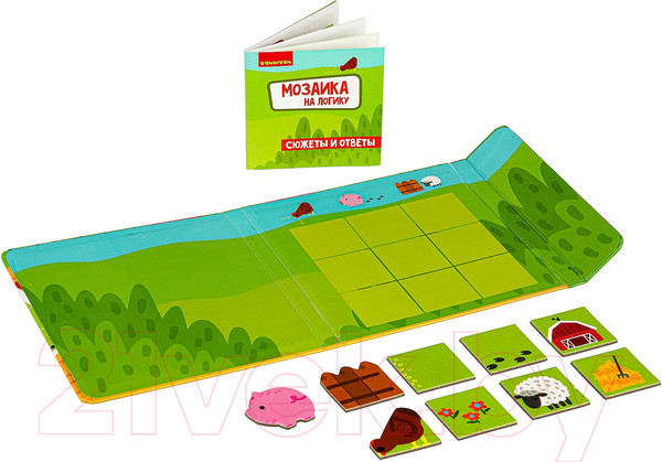 Изображение товара Развивающая игра Bondibon Малыши думают. Мозаика на логику / ВВ4560