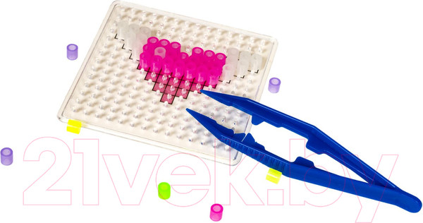 Изображение товара Развивающая игра Bondibon Термомозаика неоновая. Светится в темноте! / ВВ4551