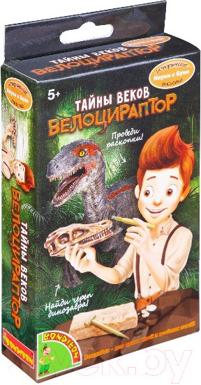 Изображение товара Набор для опытов Bondibon Исторические раскопки. Тайны веков / ВВ4786