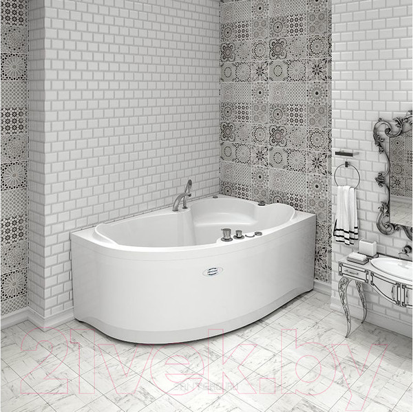 Изображение товара Экран для ванны Vannesa Ирма 160х105 L / 2-21-0-1-9-229