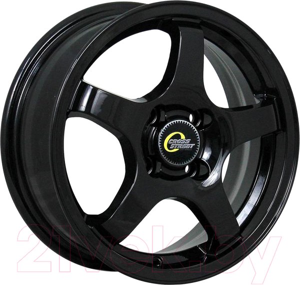 Изображение товара Литой диск Cross Street CR-14 14x5.5" 4x100мм DIA 67.1мм ET 35мм Black