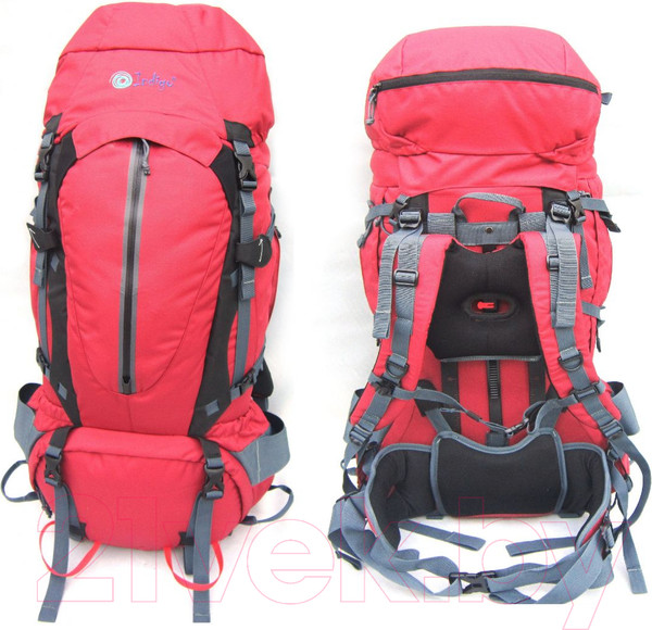 Изображение товара Рюкзак туристический Indigo Sport Explore (красный/серый)