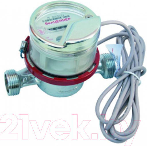 Изображение товара Счетчик воды БелЦЕННЕР ETК-м Ду 15 Qn 1.6 / 54404 (с импульсным выходом)