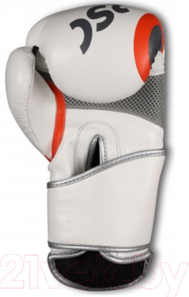 Изображение товара Боксерские перчатки RSC PU 2t c 3D 2018-3 (р-р 14, белый/серый)