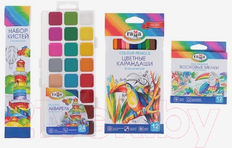 Изображение товара Набор школьника ГАММА Классический / 2405191 (13 предметов)