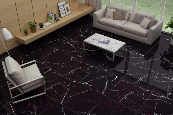 Изображение товара Плитка Netto Gres Markinia Silver High Glossy (600x600)