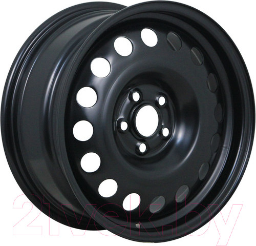 Изображение товара Штампованный диск Trebl R-1678 16x7" 5x100мм DIA 57.1мм ET 46мм Black