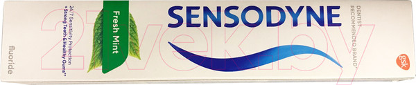 Изображение товара Зубная паста Sensodyne Свежая мята с фтором (75мл)