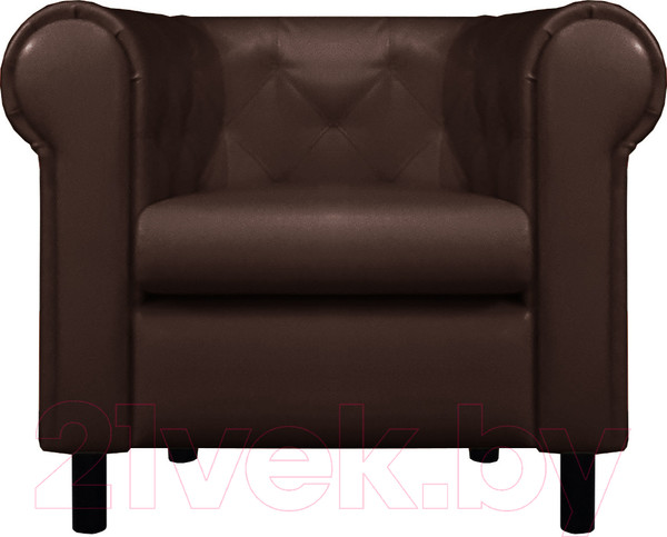 Изображение товара Кресло мягкое Brioli Винчестер (L13/коричневый)