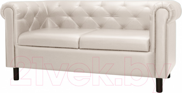 Изображение товара Диван Brioli Винчестер двухместный (L4/кремовый)