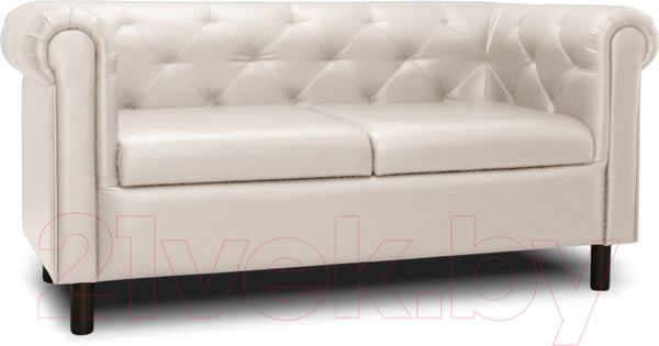 Изображение товара Диван Brioli Винчестер двухместный (L4/кремовый)
