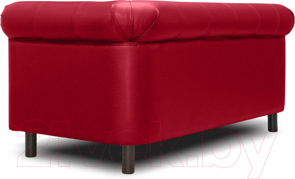 Изображение товара Диван Brioli Винчестер двухместный (L19/красный)