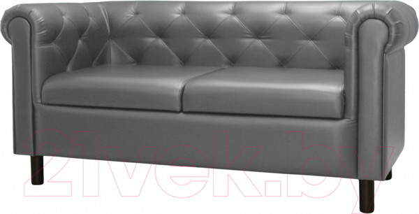 Изображение товара Диван Brioli Винчестер двухместный (L21/серый)