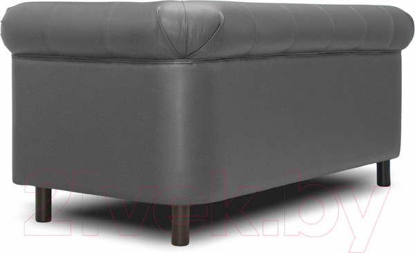 Изображение товара Диван Brioli Винчестер двухместный (L21/серый)