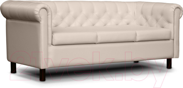 Изображение товара Диван Brioli Винчестер трехместный (L4/кремовый)