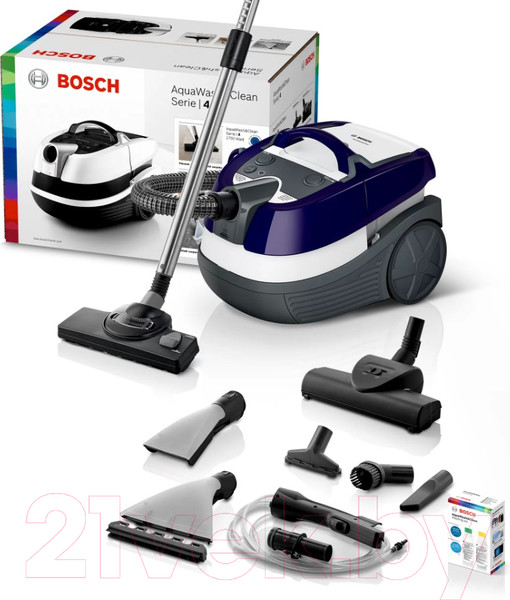 Изображение товара Пылесос Bosch BWD41740 (фиолетовый)