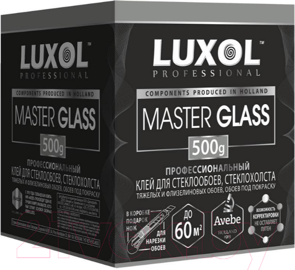 Изображение товара Клей для обоев Luxol Professional Master Glass (500г)
